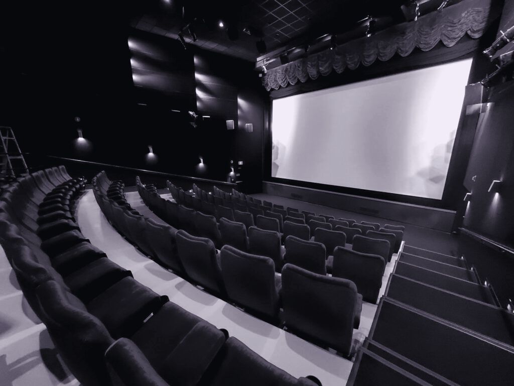 Inside Lochmaddy Studio Theatre